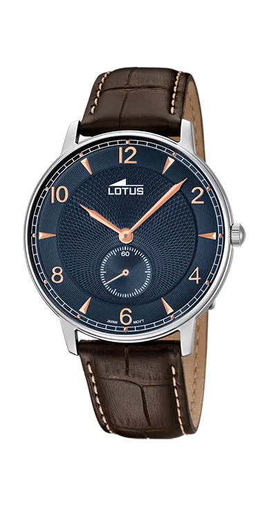 Reloj Lotus Caballero Azul/Marrón L10134E