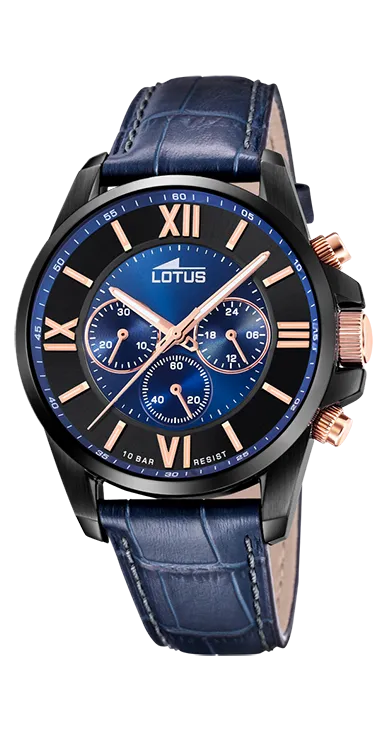 Reloj Lotus Crono Azul 18881/2
