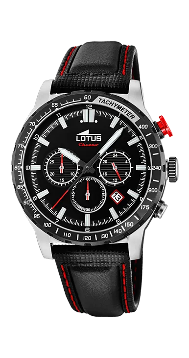 Reloj Lotus Hombre Crono correa de piel