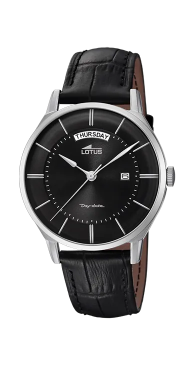 Reloj Lotus Hombre Negro/Negro 18420/3