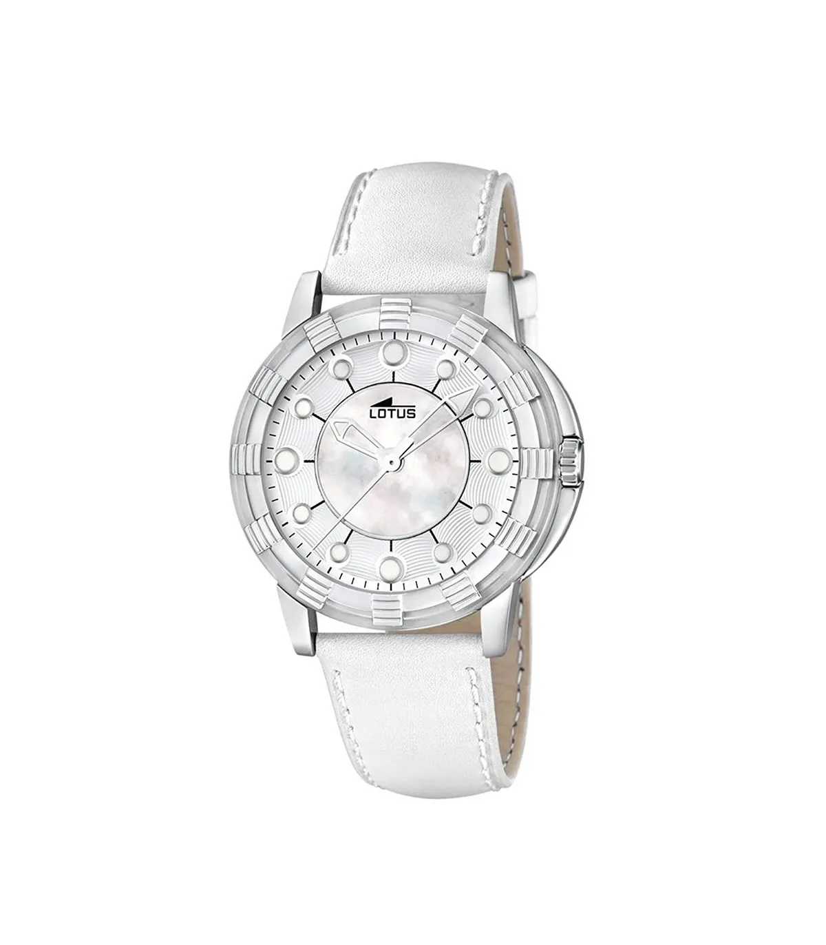 RELOJ LOTUS MUJER ANALóGICO BLANCO  15747/1