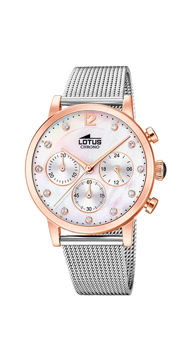 Reloj Lotus Mujer Crono Bicolor l18788/1