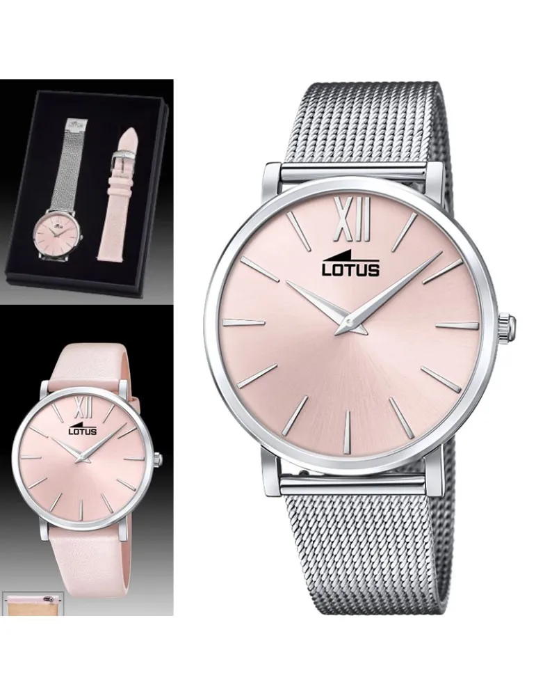 Reloj Lotus Mujer Minimalist Rosa 18728