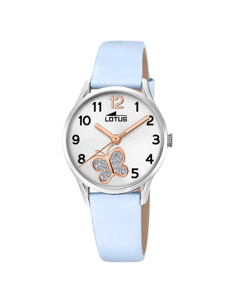 Reloj Lotus Niña Mariposa Azul 18406