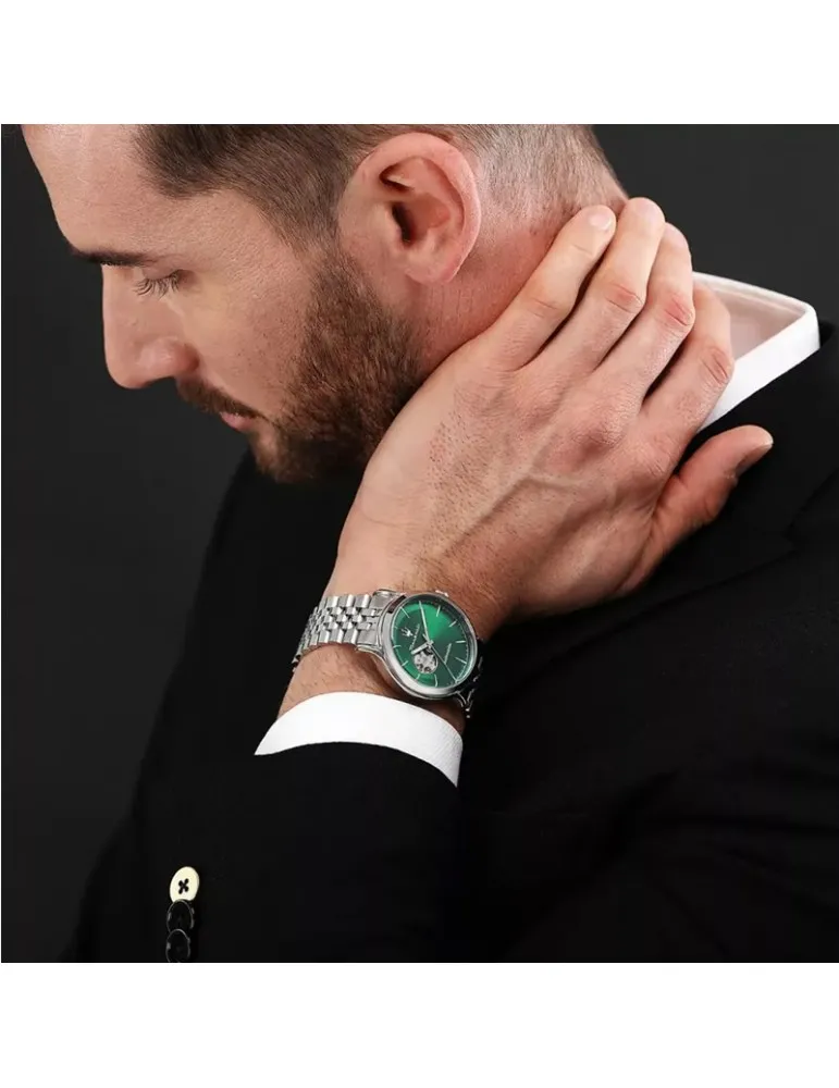 Reloj Maserati Hombre Automático Época Verde