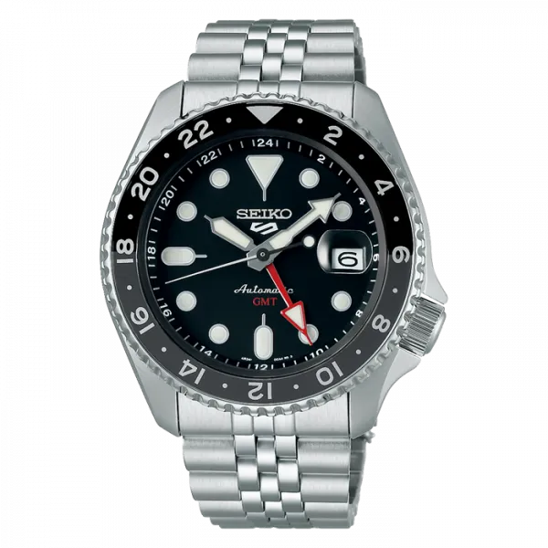 Reloj Seiko 5 Sport GMT Negro SSK001