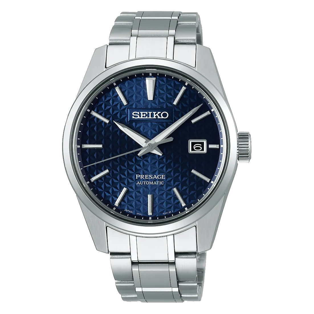 Reloj Seiko “Sharp Edges” Azul Aitetsu SPB167J1