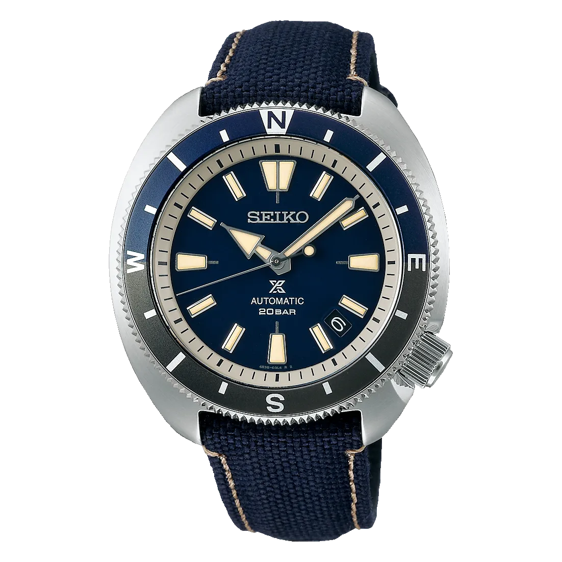 Reloj Seiko Prospex Tierra Tortuga Navy SRPG15K1