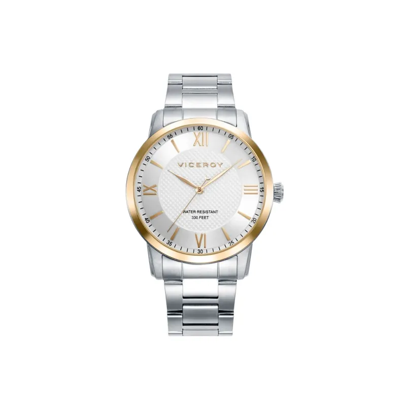 RELOJ VICEROY BEAT ACERO HOMBRE BICOLOR 4114583