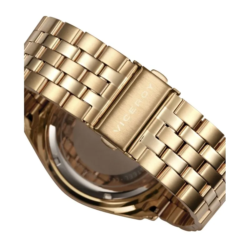 RELOJ VICEROY HOMBRE DORADO ESFERA AZUL 47119597