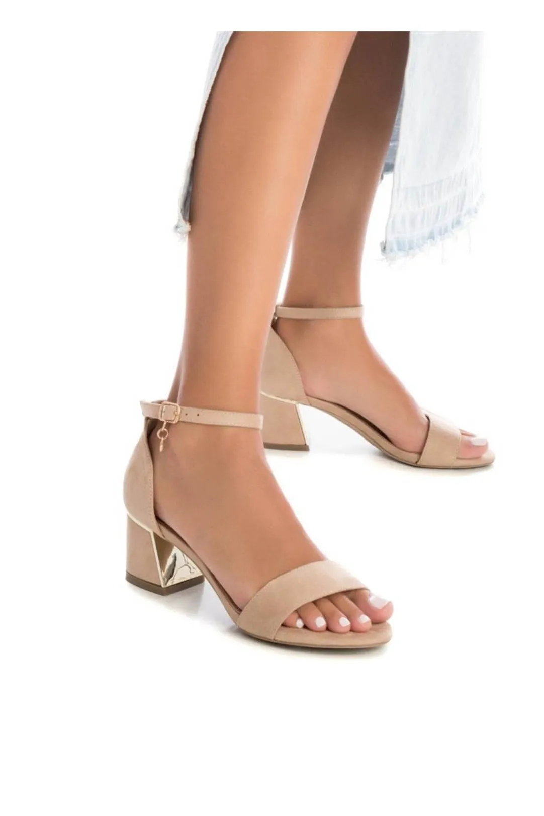 SANDALIA ANTELINA TIRA BEIGE