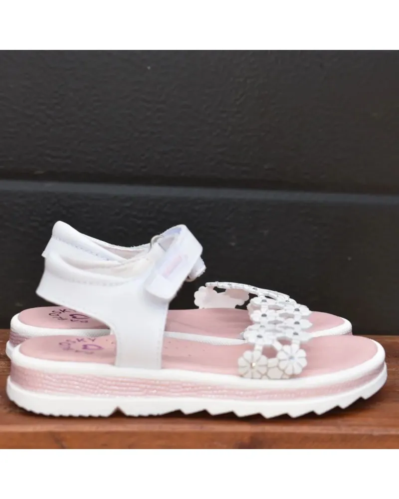 Sandalia blanca PABLOSKY 483300