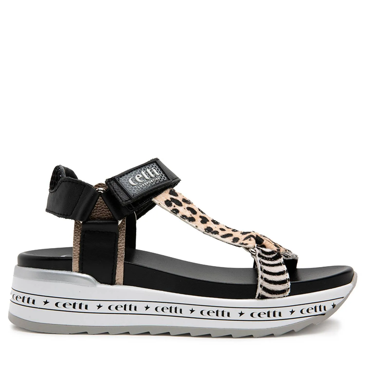 SANDALIA CETTI C1263 ESTAMPADO
