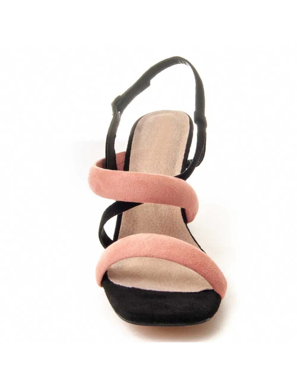 Sandalia Con Tacón Para Mujer.  Montevita  Sanndal5  88463
