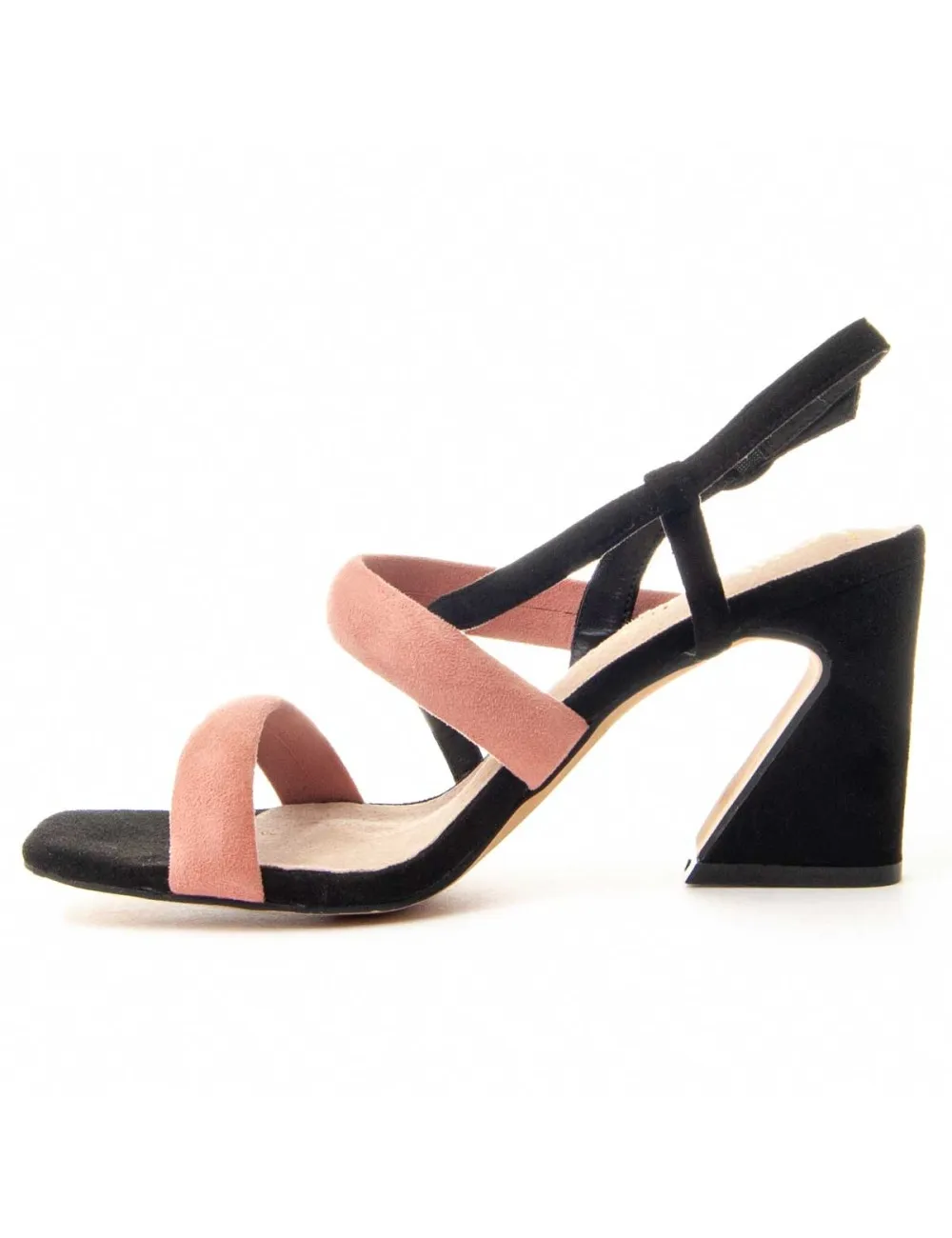 Sandalia Con Tacón Para Mujer.  Montevita  Sanndal5  88463