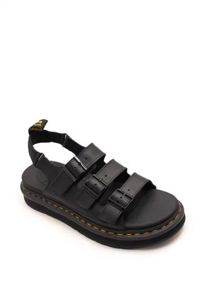 sandalia dr. martens soloman hydro leather negro
