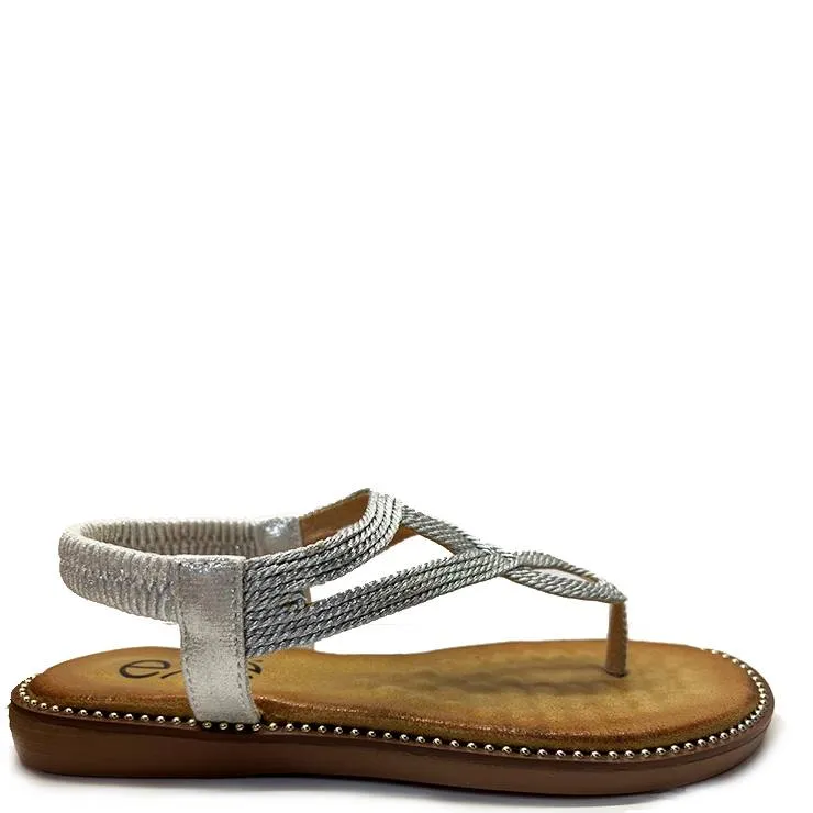 SANDALIA EXE 1982E3 PLATA