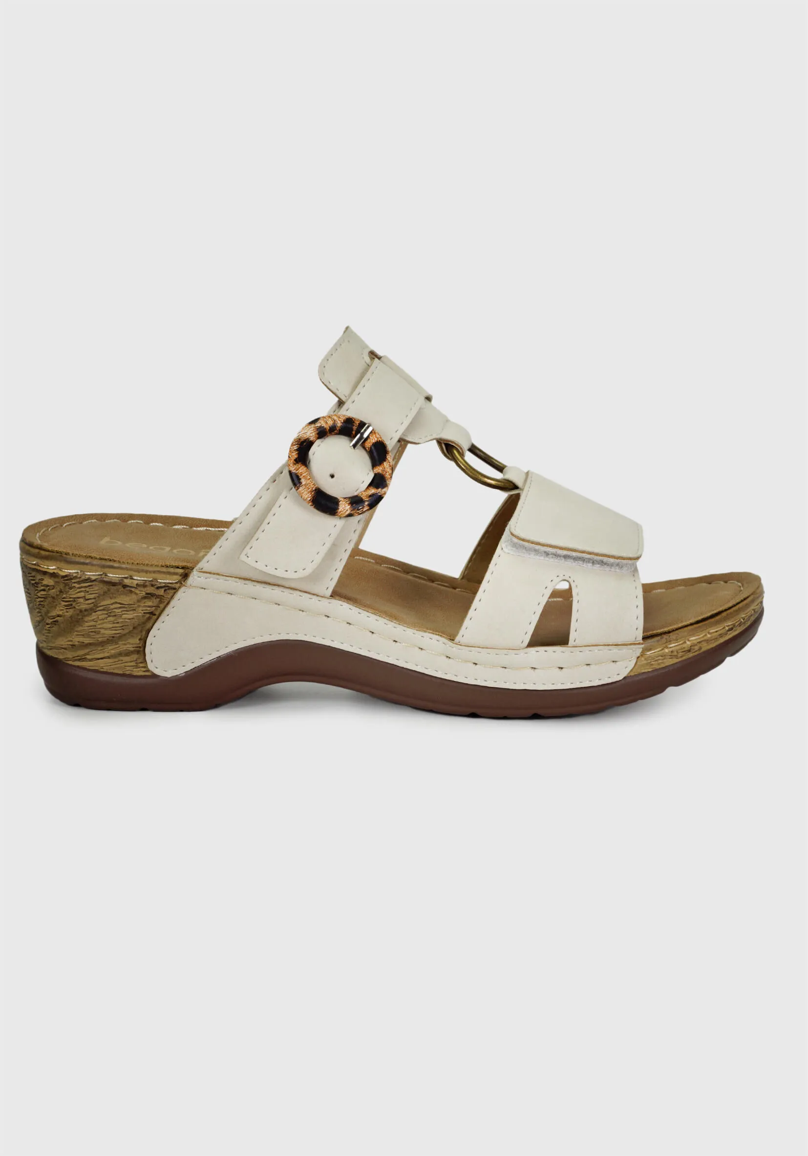 Sandalia Lisandra Crema