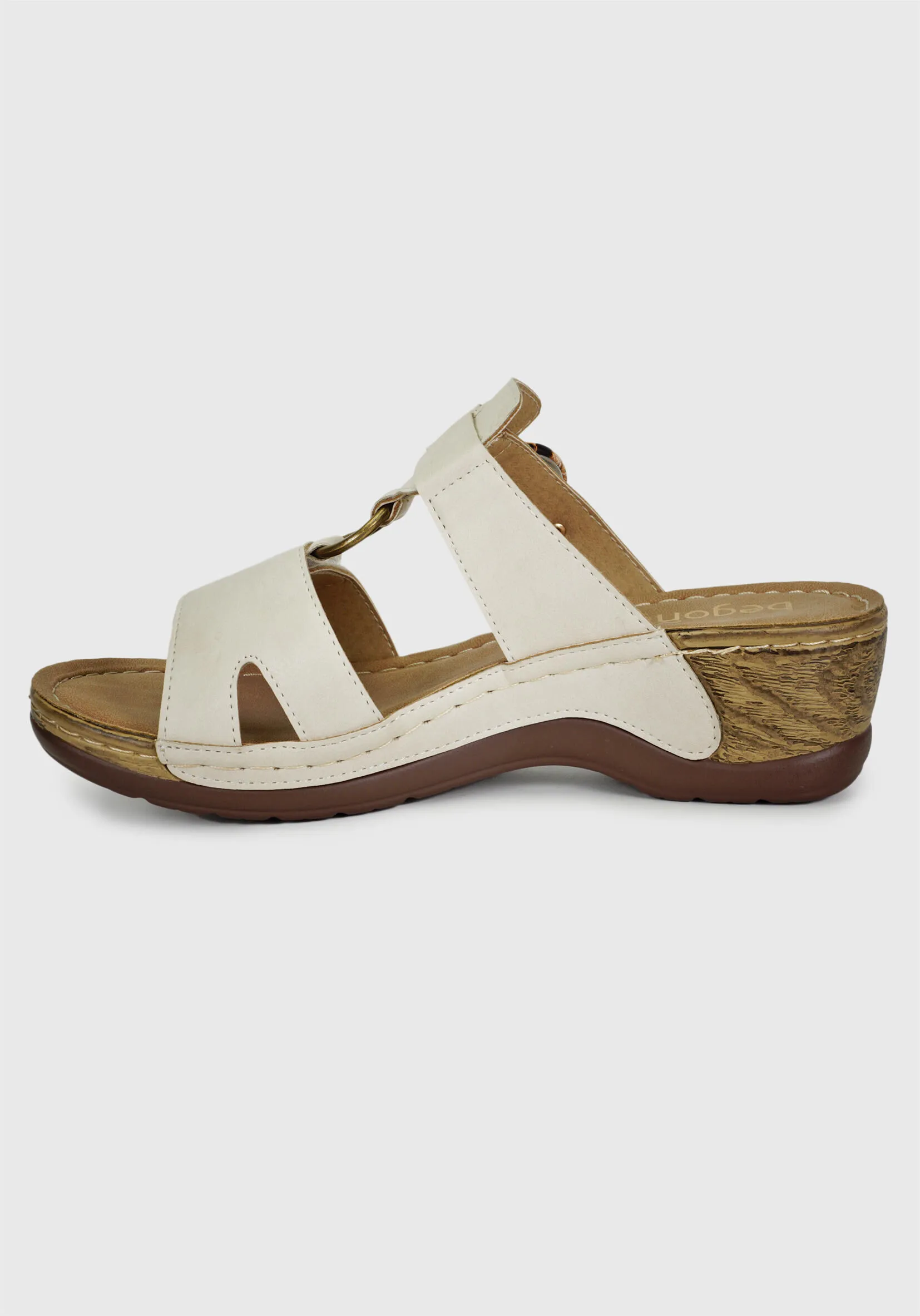 Sandalia Lisandra Crema
