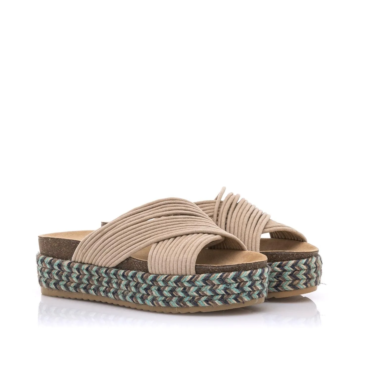 SANDALIA MUJER 50403 BEIGE
