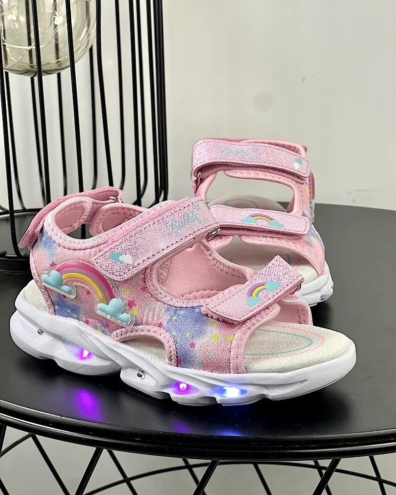 SANDALIA NIÑA LUCES NUBE