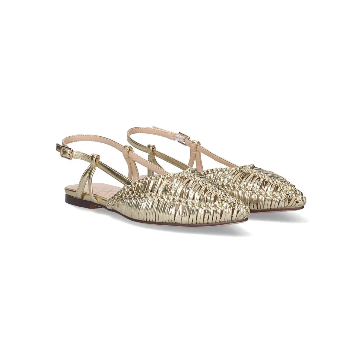 SANDALIA PLANA EXÉ 4402307 GOLD