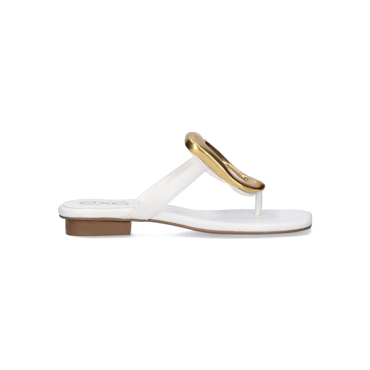 SANDALIA PLANA EXÉ STORM268 WHITE