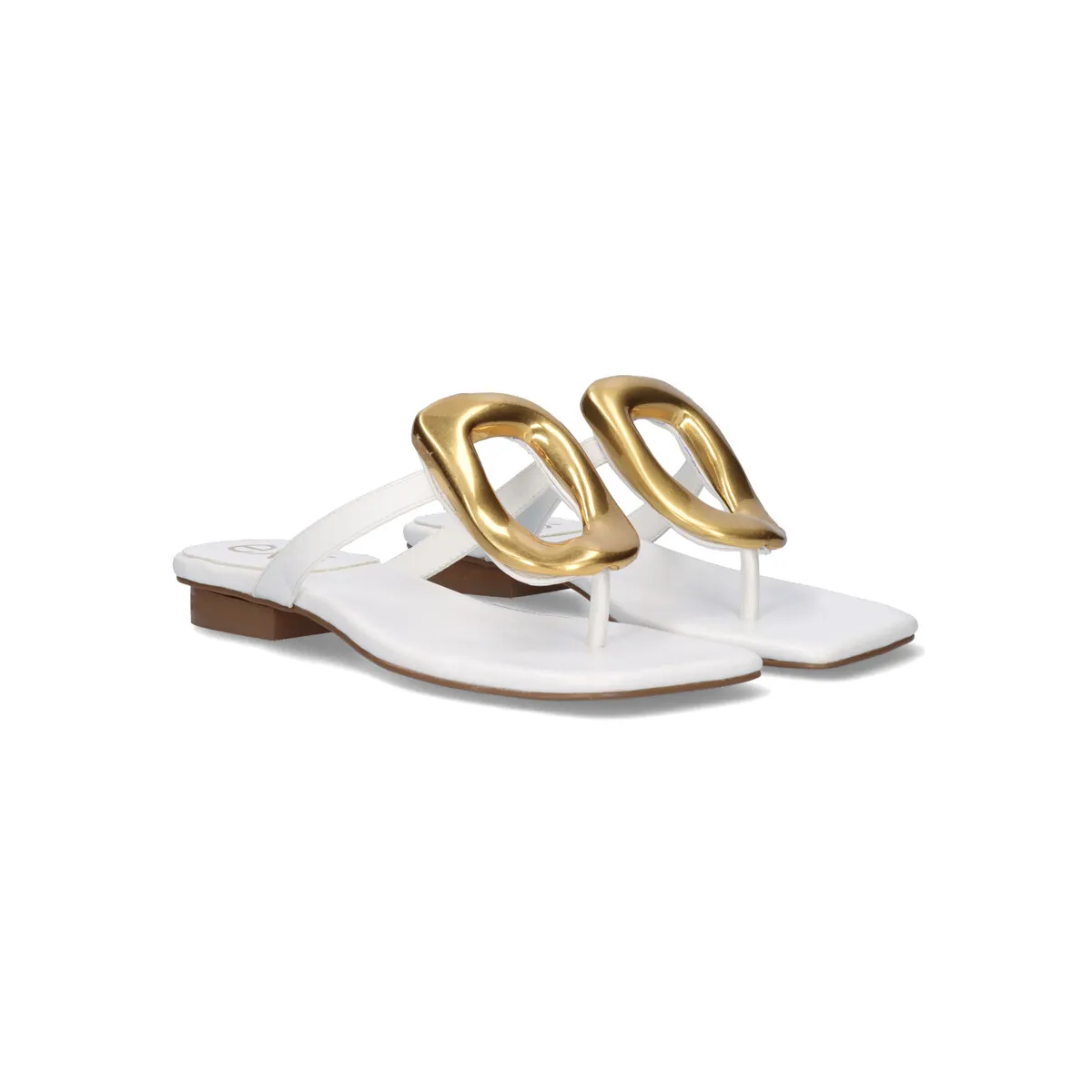 SANDALIA PLANA EXÉ STORM268 WHITE