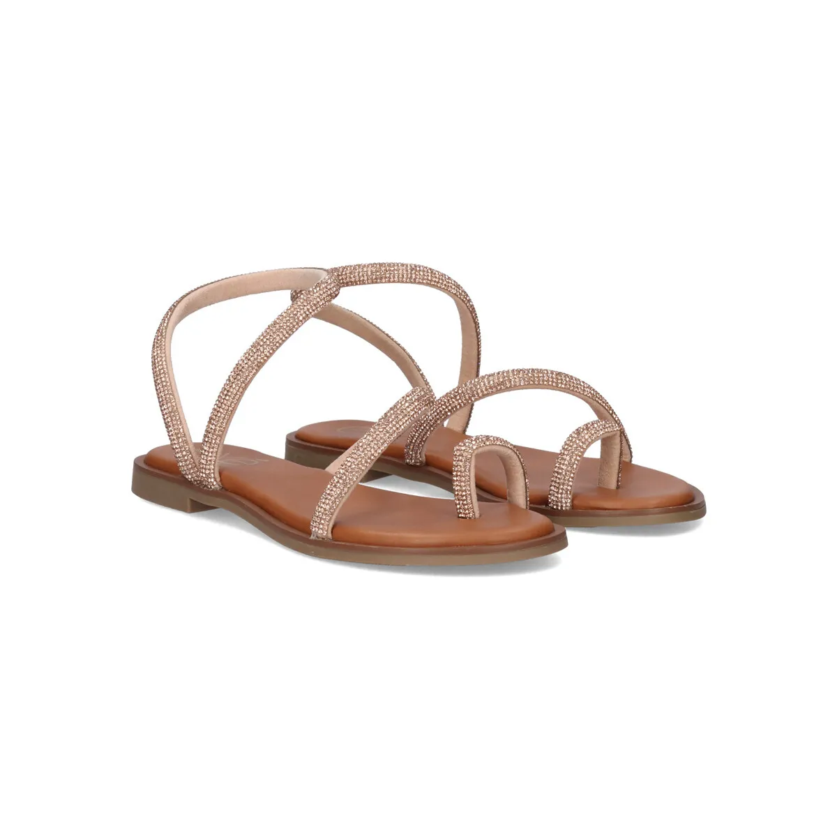 SANDALIA PLANA P33001063 ROSE GOLD