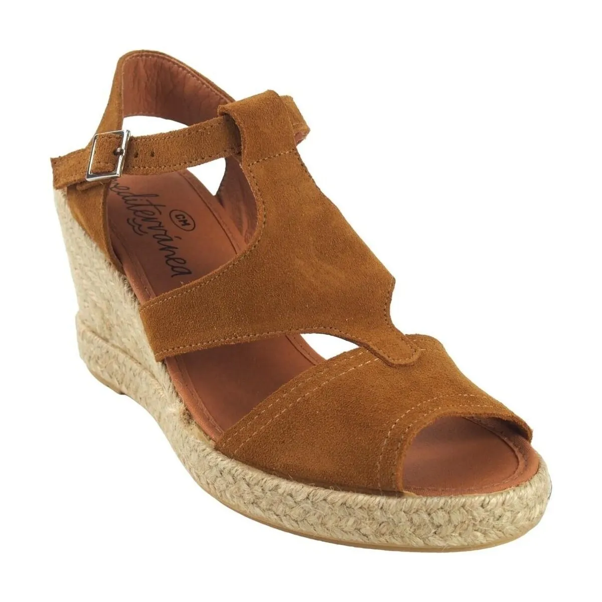 Sandalia señora  30155 cuero