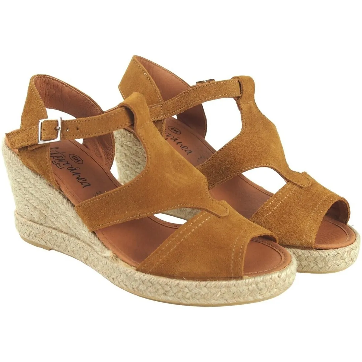 Sandalia señora  30155 cuero
