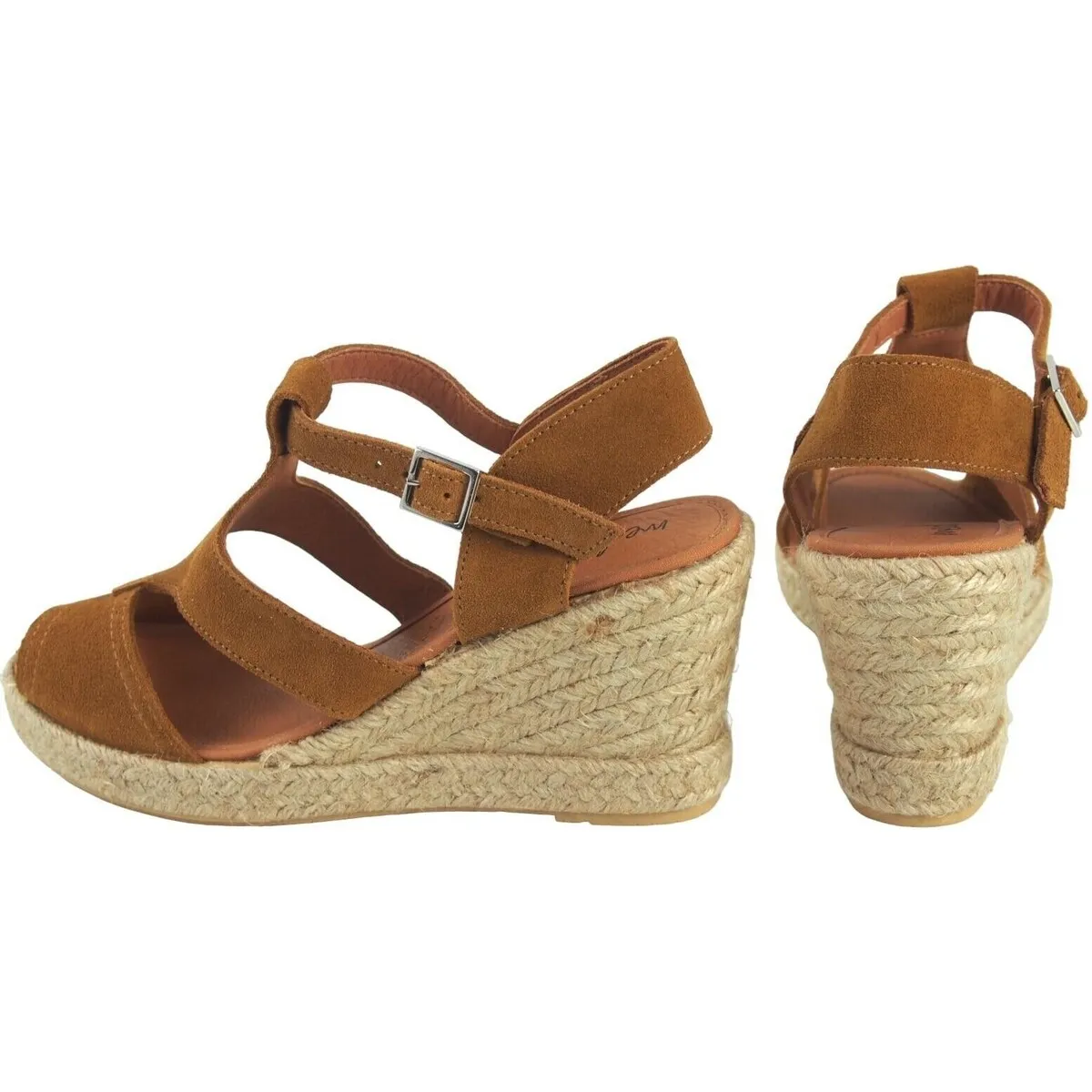 Sandalia señora  30155 cuero