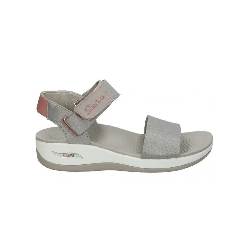Sandalia Skechers Arch Fit Sunshine Para Mujer
