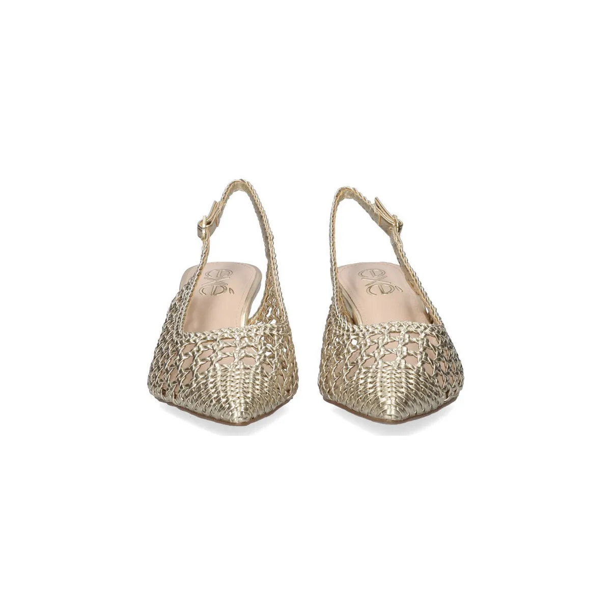 SANDALIA TACÓN EXÉ SELENA850 METALLIC GOLD