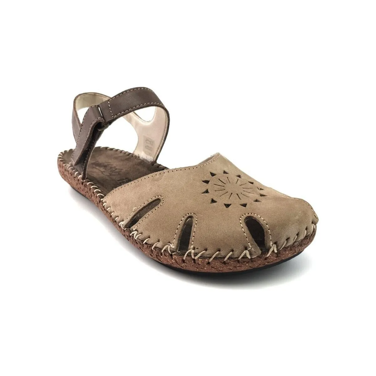 SANDALIA WALK & FLY 7261457101 PIEL BEIGMARRON
