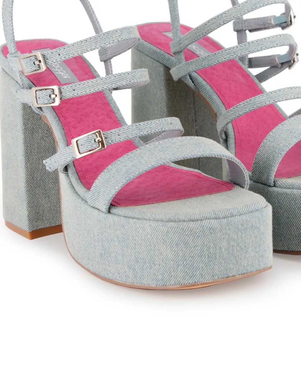 Sandalias de tacón Brigitte