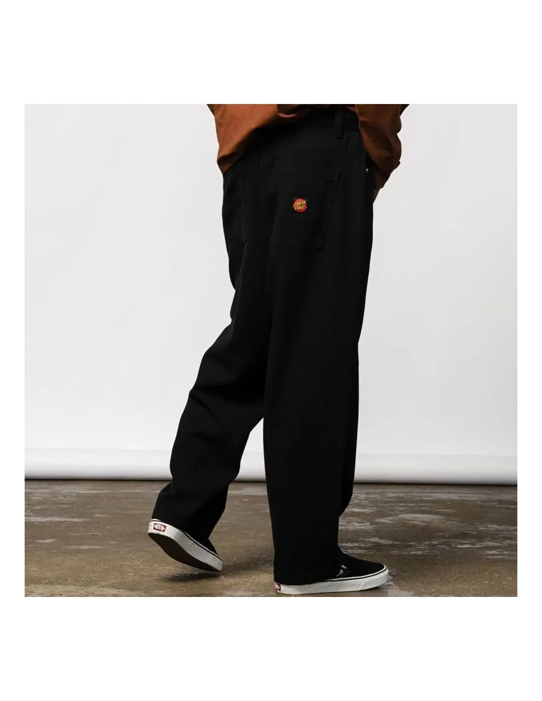 SANTA CRUZ BIG PANTS DYE BLACK