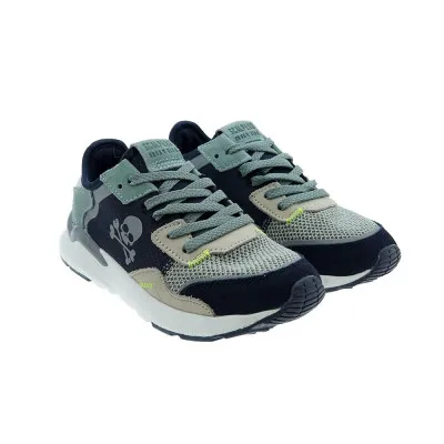 SCALPERSSneakers niño calavera cordones Scalpers Urban Kids