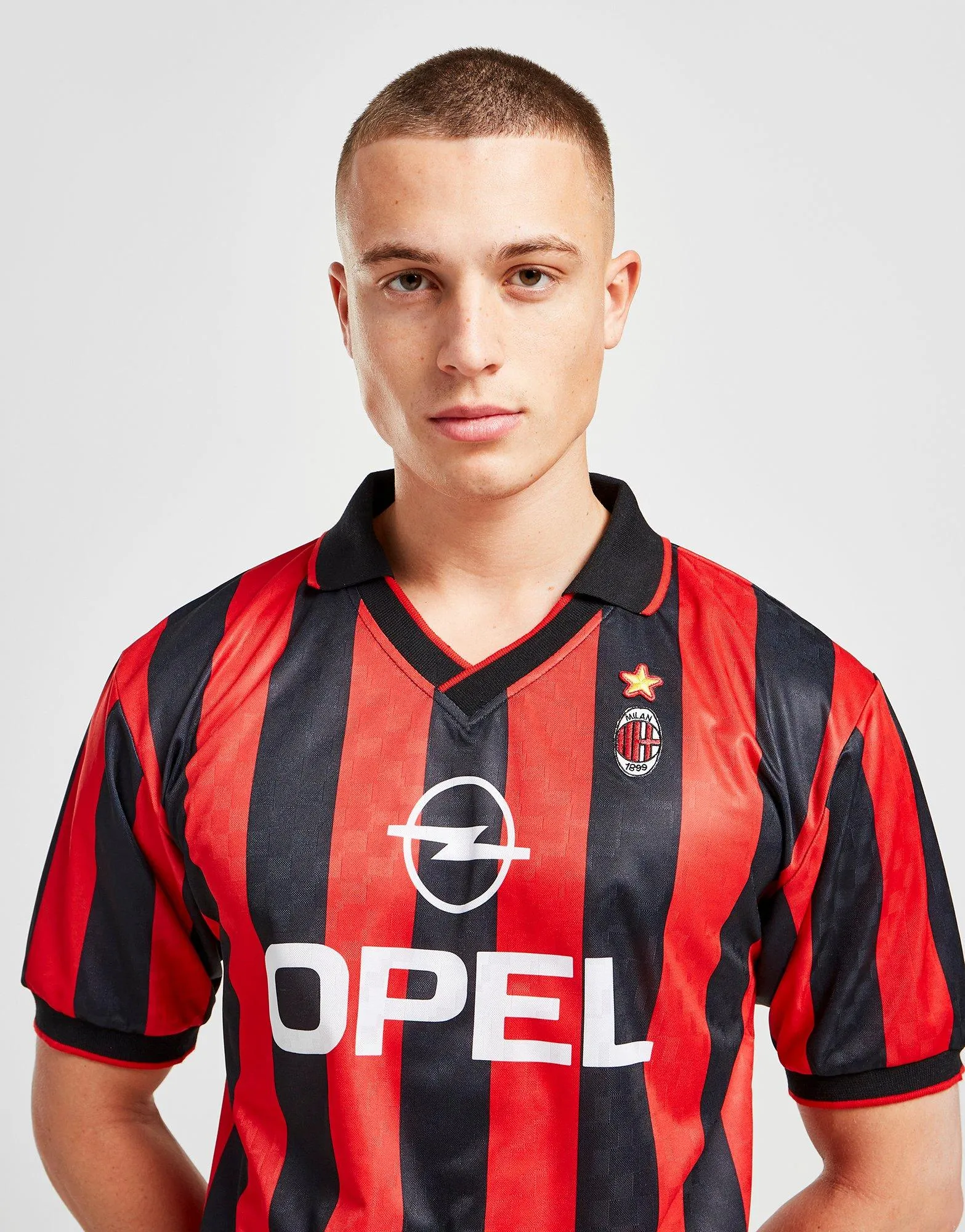 Score Draw Camiseta retro AC Milan '96 primera equipación