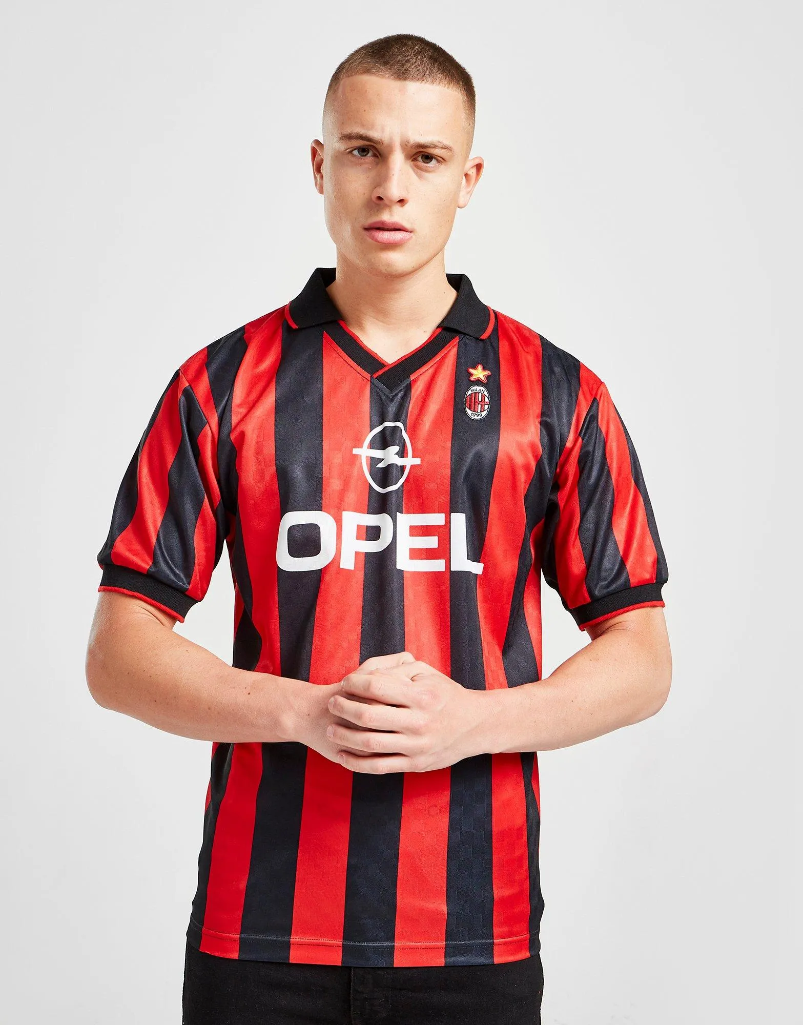 Score Draw Camiseta retro AC Milan '96 primera equipación
