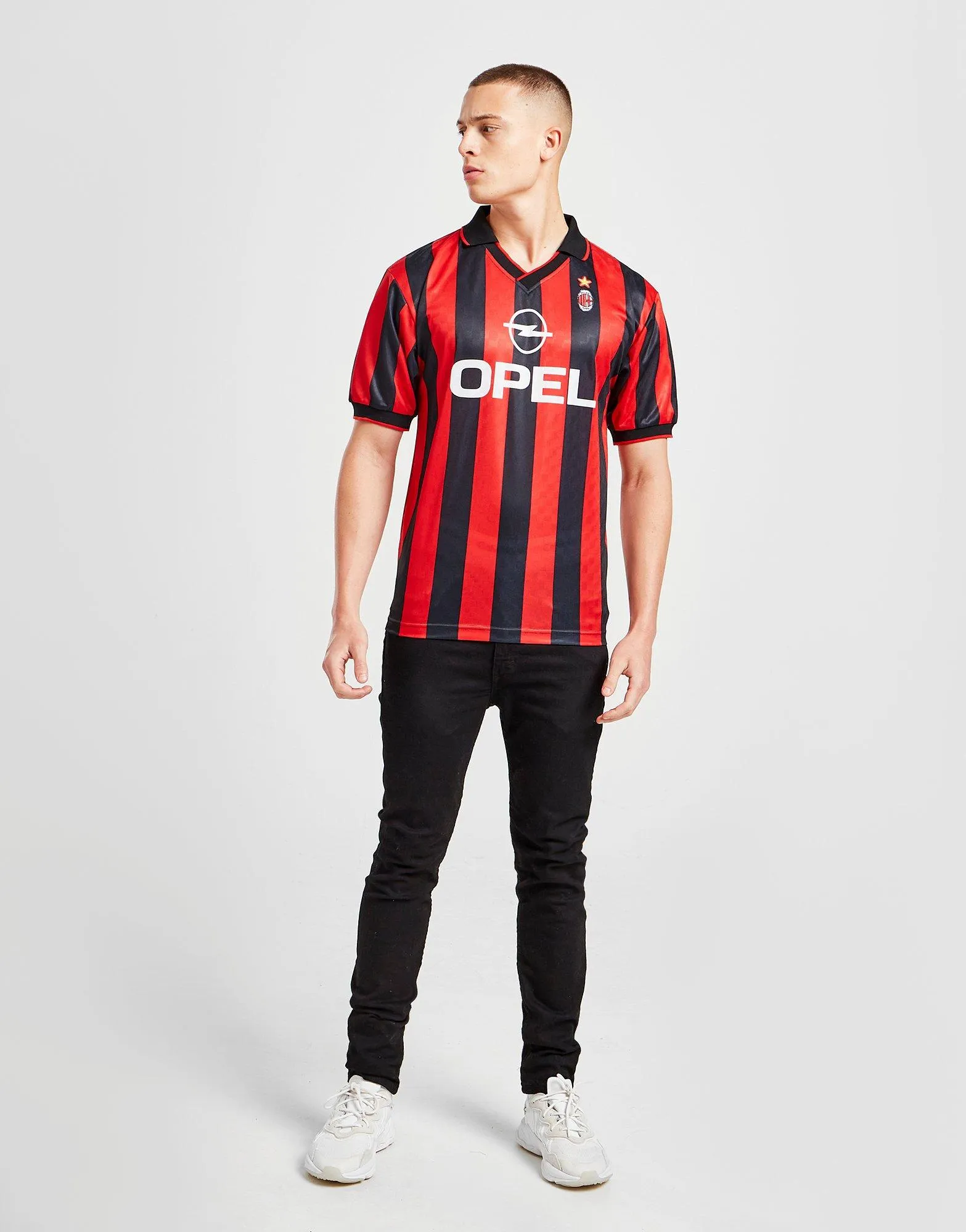 Score Draw Camiseta retro AC Milan '96 primera equipación