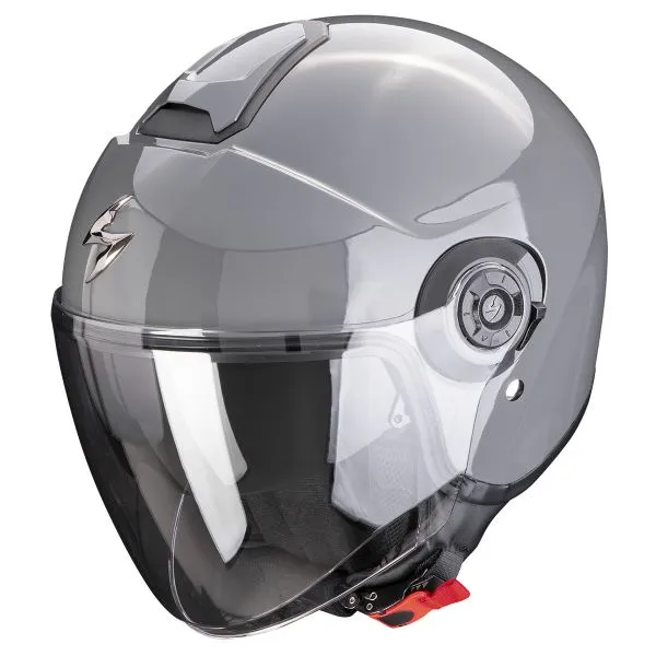 Scorpion Exo City II Solid Cement Grey + Kit Bluetooth 5S 