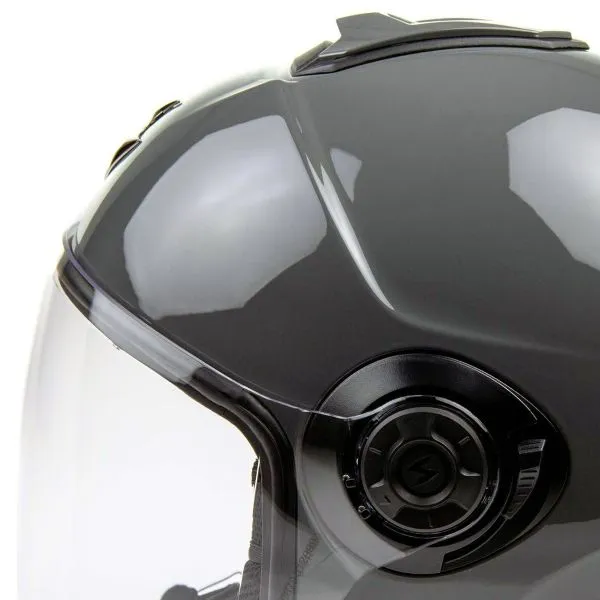 Scorpion Exo City II Solid Cement Grey + Kit Bluetooth 5S 