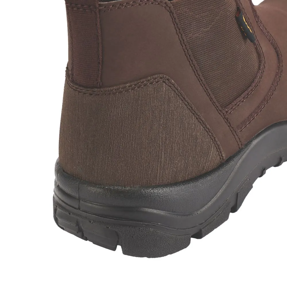Site Merrien, botas de seguridad de media caña, marrón, talla 41