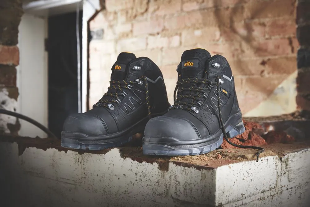 Site Natron, botas de seguridad, negro, talla 44