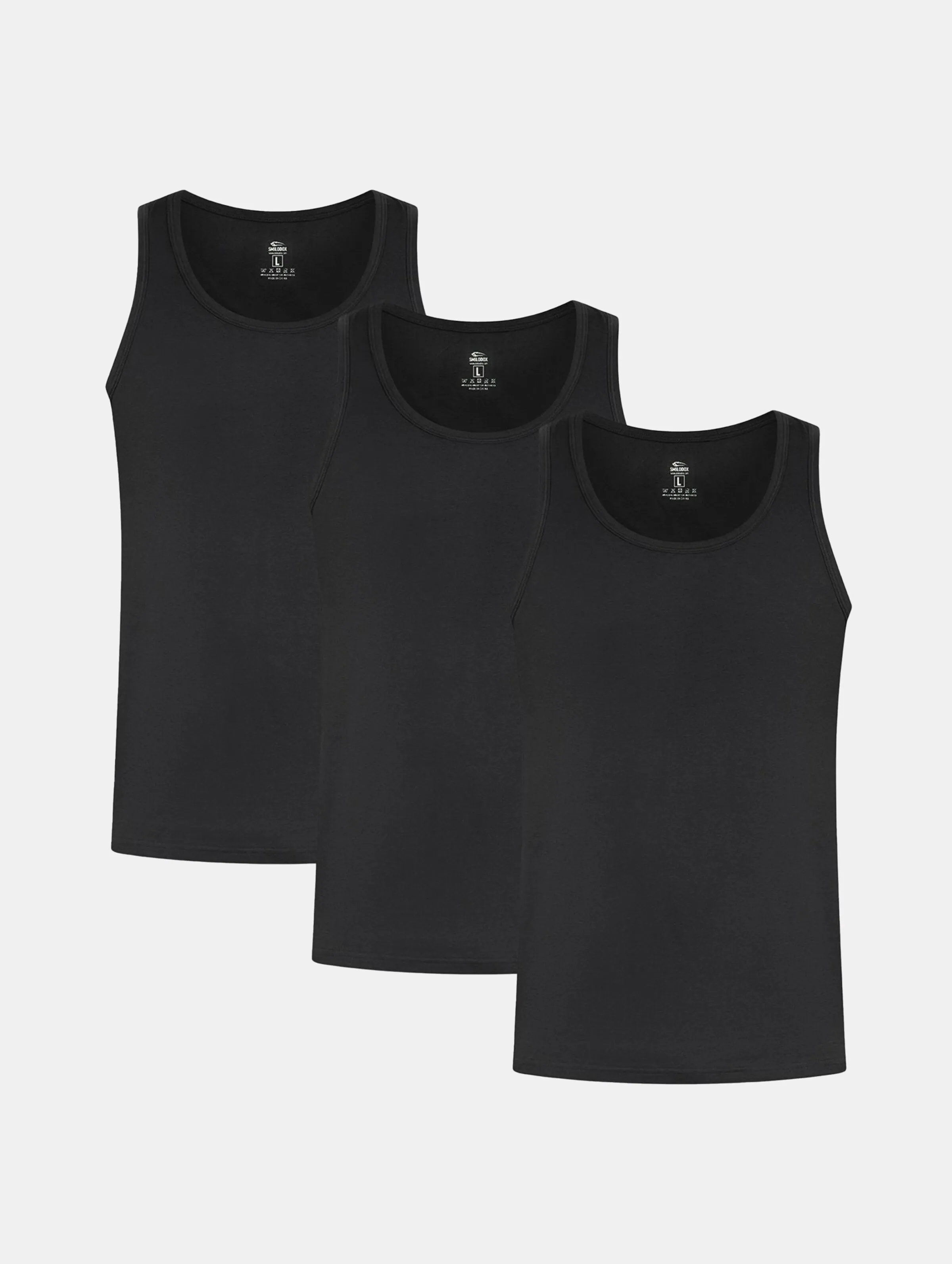 Smilodox Modal Unterhemd 3er Pack