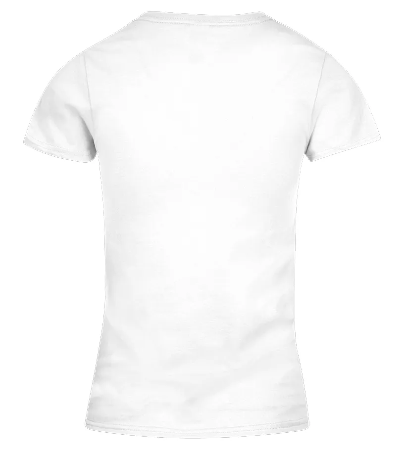 Soy una mujer sencilla (dibujos de chancletas, copas, , huellas de perro) Camiseta cuello pico Mujer