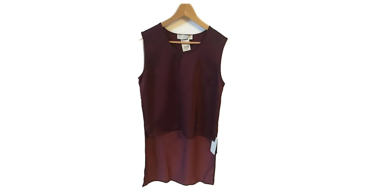 Stella Mc Cartney Camiseta STELLA MCCARTNEY.fr 38 SINTÉTICO Burdeos 