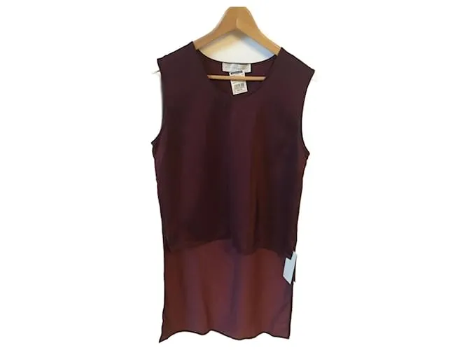Stella Mc Cartney Camiseta STELLA MCCARTNEY.fr 38 SINTÉTICO Burdeos 