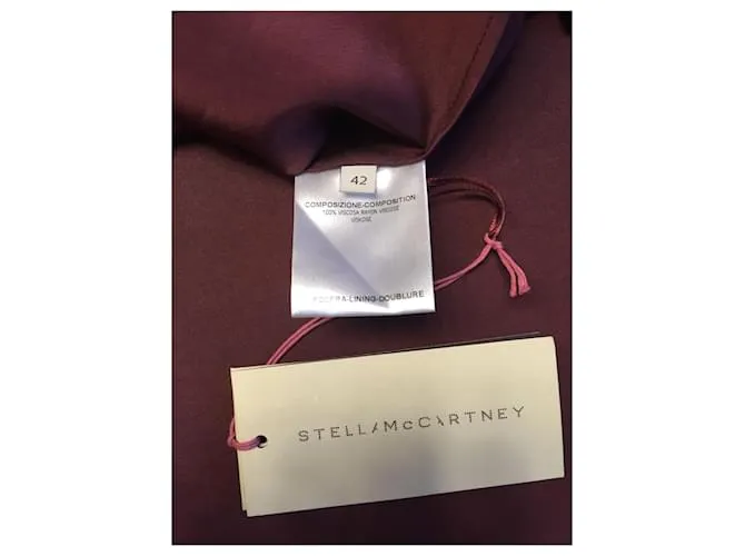 Stella Mc Cartney Camiseta STELLA MCCARTNEY.fr 38 SINTÉTICO Burdeos 